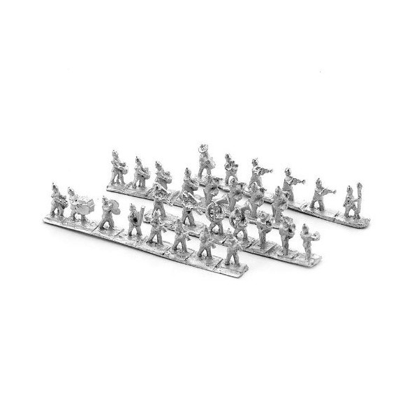 MyTinyWorld Dolls House Miniature Unpainted Metal Complete British Band