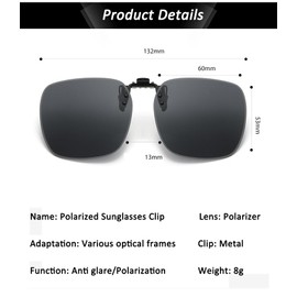XFSRG Sunglasses Men's Polarised Square Sports Glasses UV400 Protection Lightweight Frame Outdoor Leisure Glasses for Fishing Hiking Cycling