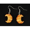 Miniblings Earrings Baking Pastry Croissant Breakfast Bread Bakers Smock