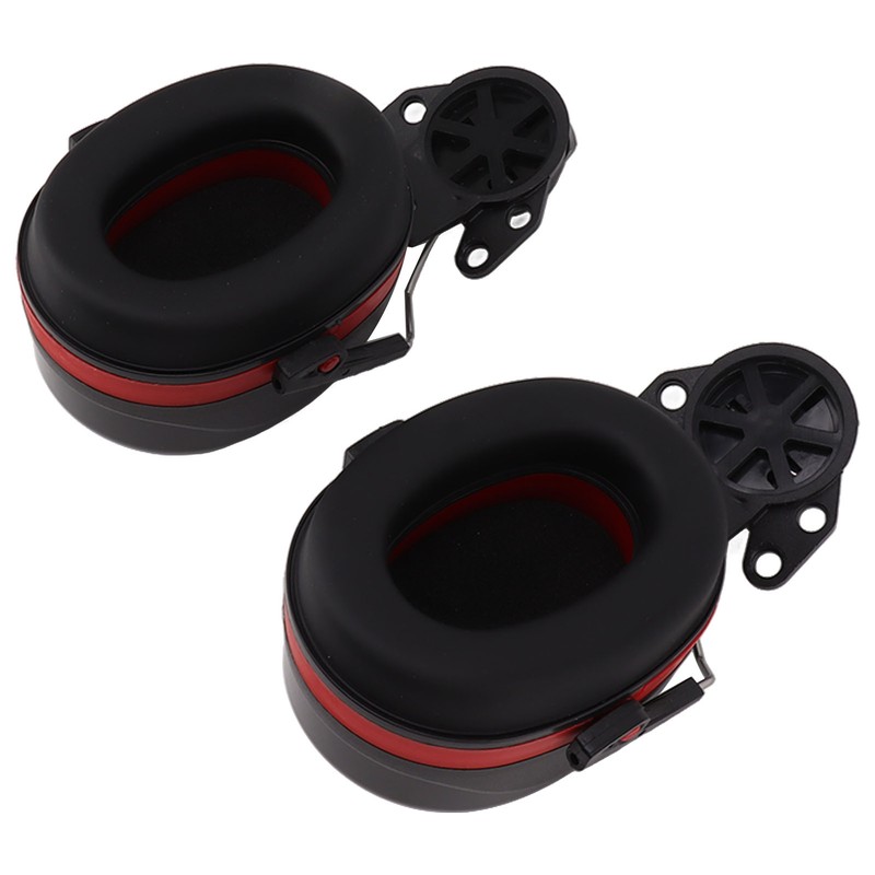 Hard Hat Earmuffs Noise Blocking Hearing Protection Adjustable Helmet Ear