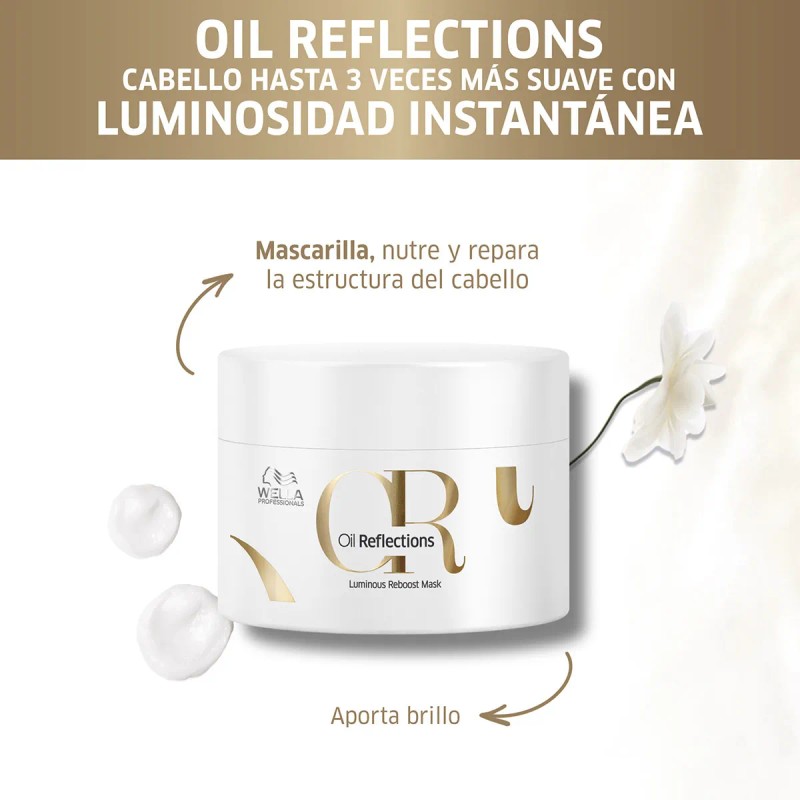 Wella Mascara Oil Reflections 150ml Realzadora De Brillo