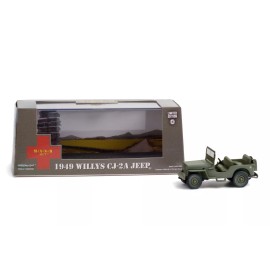 ModelToyCars 1949 WILLYS CJ-2A JEEP 1/43 scale DIECAST CAR GREENLIGHT 86592