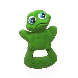 Lanco 8424678908703 Frog Teether 100% Natural Rubber Green 200 g