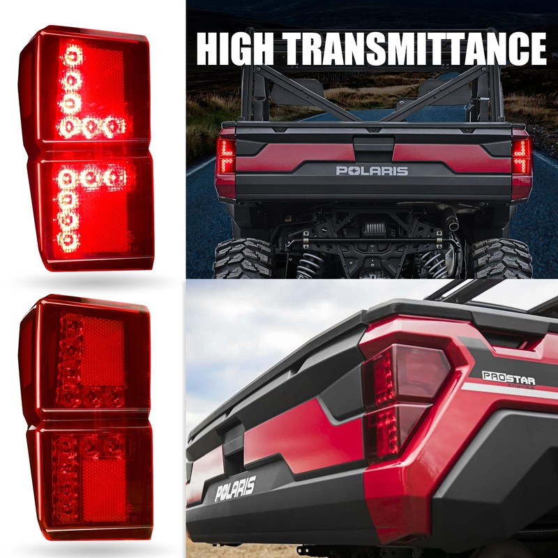 For Polaris Ranger Tail Lights Compatible 2024 Polaris Rangers 1000