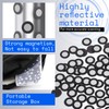 Kingdder 200 Pcs 3D Magnetic Tracking Dot for Scanner Scanning