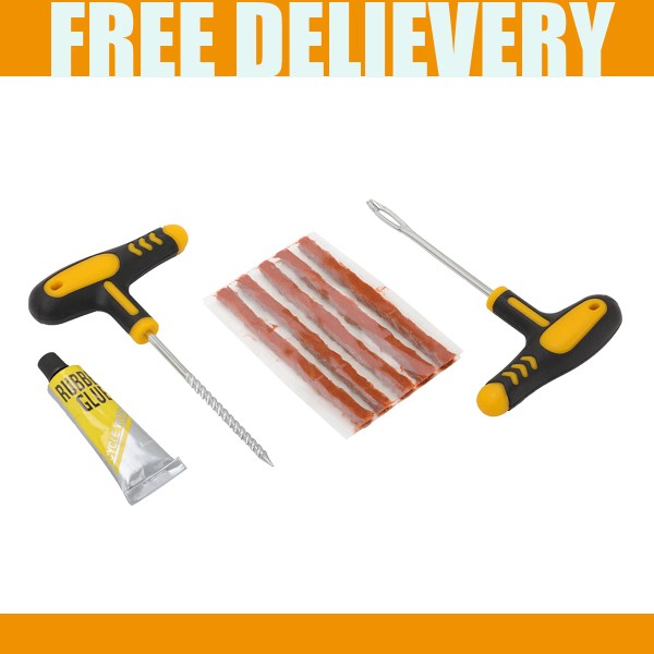 Unbranded Car Tubeless Tire Puncture Repair Plug Repairing Kits Needle