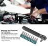 11Pcs Mini Screwdriver Set 1/4in Pocket Micro EDC Tool Ratchet
