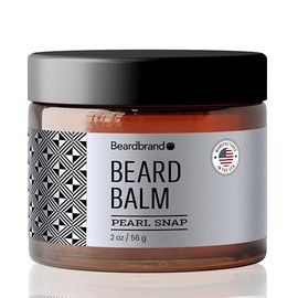 Bálsamo para barba para hombres que favorece una barba más espesa, aroma a nácar, manteca para barba que reduce la sequedad y mejora el aspecto