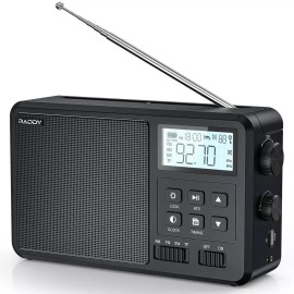 Raddy RF206 Shortwave Radio | FM/AM/SW | 8W Speaker | LCD Display