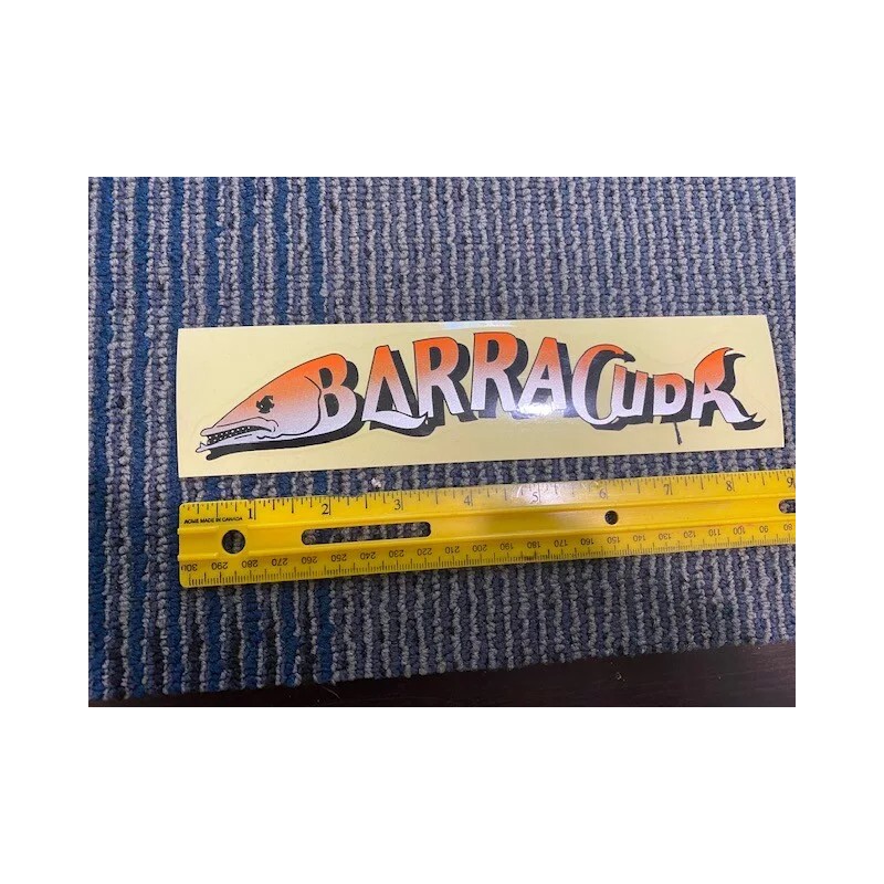 Barracuda ! BARRACUDA ATB MOUNTAIN BIKE FRAME STICKER ORIGINAL FACTORY