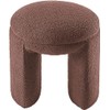 Meridian Furniture 105Brown Bowen Collection Modern | Contemporary Teddy Fabric