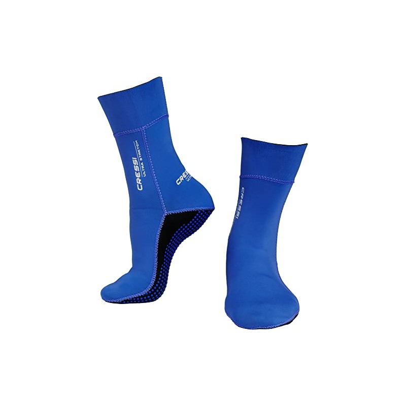 Cressi Ultra Stretch Socks 1.5 mm, Blue, XL