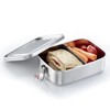 Westmark 23582270 Viva Mini Lunch Box 1100 ml, Stainless Steel,