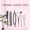 PLABBDPL 12 Pieces Hair Hairstyle Aid Set, Hair Accessories DIY