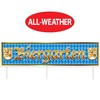 Plastic Jumbo Biergarten Yard Sign