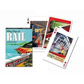 Piatnik 1671 Card Game – The Glory Days of Rail