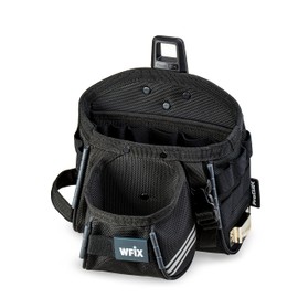 Bosch Sortimo ProClick Tool-Pouch, L 39 Professional Belt Tool Bag Made of Heavy Duty Synthetic Fabric with Hammer Holder, Large Tool Bag / Work Bag, Men's, Construction Site