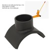 Bottle Jack Adapter Saddle High Strength Iron Hydraulic Lifting Axles