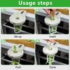 Asparagus Peeler with 6 Precision Blades, Screw Clamp & Pestle,