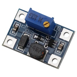 Heevhas SX1308 DC-DC Step-Up Converter Adjustable Boost Converter 2V-24V to 2V-28V 2A Voltage Regulator Power Supply Adjustable Power Module (5 Pieces)