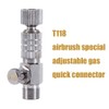 Quick Disconnect Coupling for Airbrush Air Hose, 1/8 Inch Adapter,