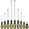 9pcs Magnetic Screwdrivers Set, Including 12in Phillips and Slotted Screwdrivers,