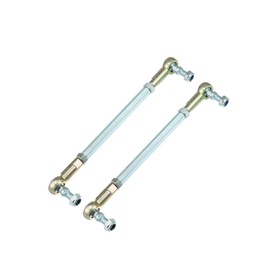 Partuto 2pcs M8 210mm Steering Tie Rod Ball Joint for 50cc 70cc 90cc 110cc 125cc 150cc 200cc 250cc ATV Four Quad Steering Suspension Replacement