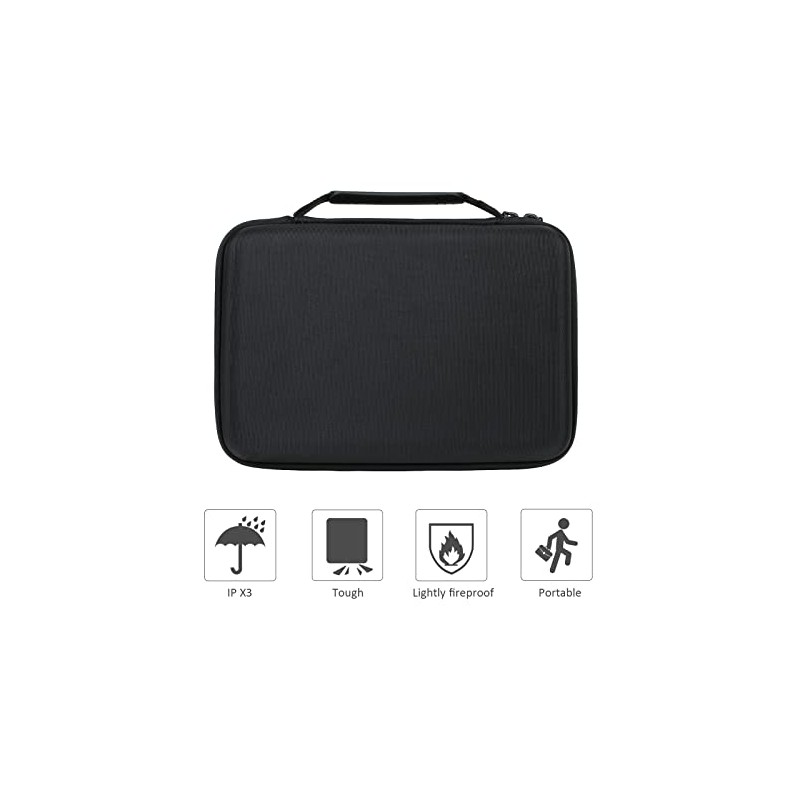 co2CREA Funda rígida de viaje para Omron BP742N Serie 5