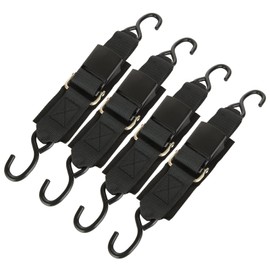 DIRBUY 4 PCS Boat Tie Down Straps to Trailer - 2 Inch x 47 Inch Boat Straps - Boat Buckle Transom Tie Downs for Trailer Marine Jet Ski
