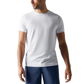 Rhone Element Mens T Shirts, Anti Odor, Ultra-Soft Everyday Mens Shirts, Organic Peruvian Pima Cotton Shirts for Men (White, XX-Large)