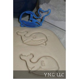 WHALE OCEAN WATER AQUATIC MARINE MAMMAL NAUTICAL THEME SPECIAL OCCASION COOKIE CUTTER BAKING TOOL 3D PRINTED MADE IN USA PR2364