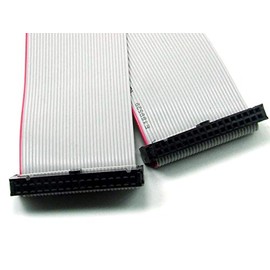 POPESQ® #A892 IDC Cable 34-Pin 30 cm 2.54 mm Connector Ribbon Cable