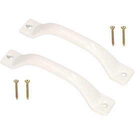 KOTARBAU® Set of 2 Furniture Handles, 140 mm, White, Kitchen Handle, Cupboard Handle, Drawer Handle, Shop Handle, Arch Handle, Door Handle for Drawers, Doors
