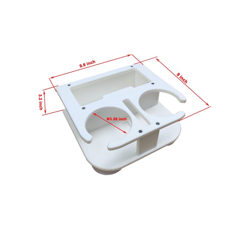 Brocraft Drink Holder & Storage w/Suction Cups