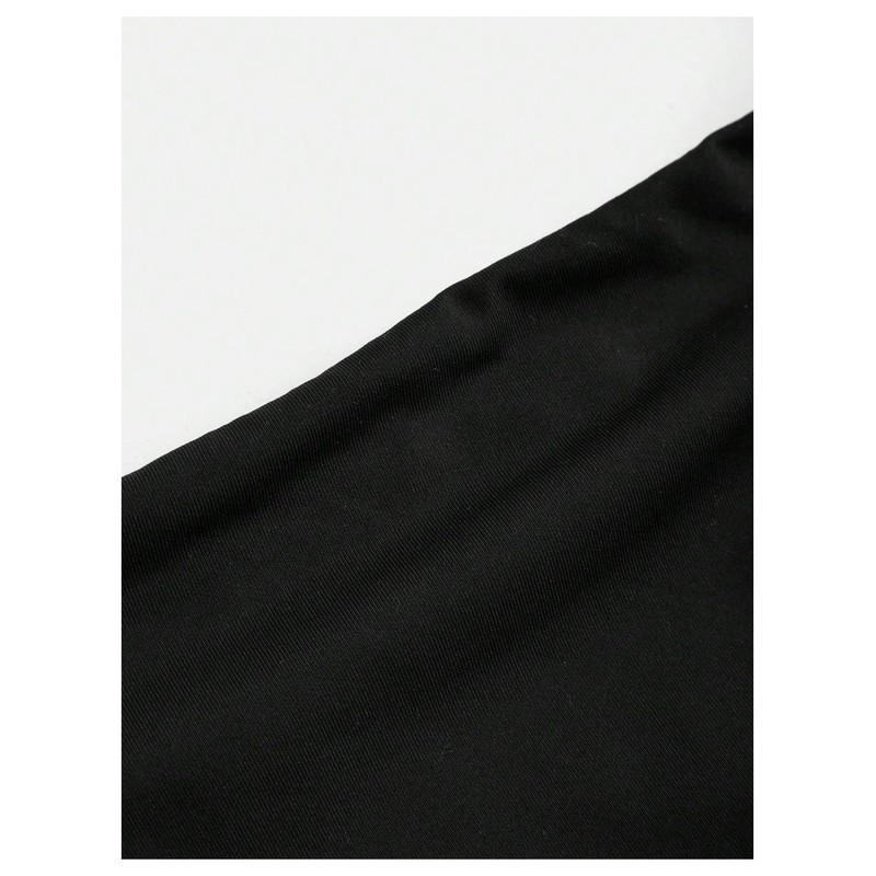 RoseSeek Girl's Ruched Strapless Tube Top Sleeveless Cropped Bandeau Basic