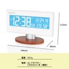 ADESSO AX-200PK Alarm Clock, Pastel Color, Radio Clock, Rokuyo, Temperature,