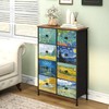 EXOTICA Tall Dresser with 8 Drawer for Bedroom Narrow Van
