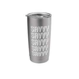 Savvy Stainless Steel Insulated Tumbler