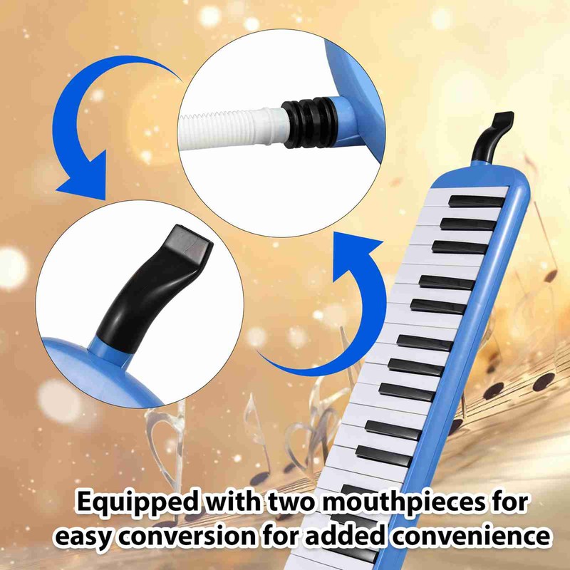 32 Keys Melodica Instrument Melodica Air Piano Keyboard with Soft