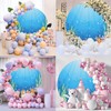 7.2x7.2ft Polyester Under The Sea Backdrop Deep Blue Ocean Sea