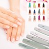 GeekerChip Professional Nail File Set [6 Pieces], Professional Double Sided