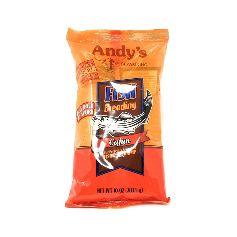 Andys Cajun Fish Breading (Pack of 3)