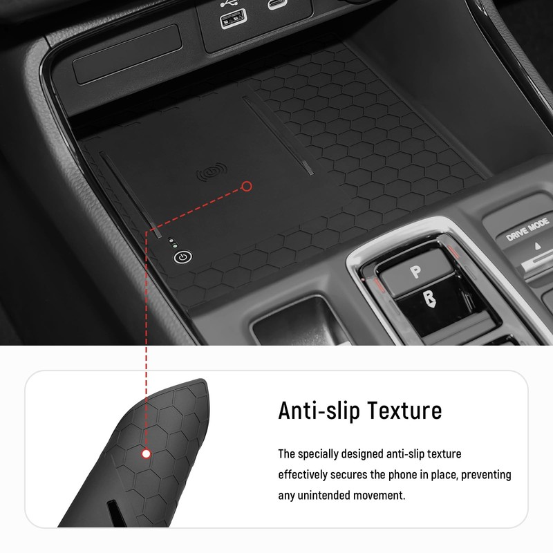 Bercicci Center Console Liner Compatible with Honda 2023 2024 2025