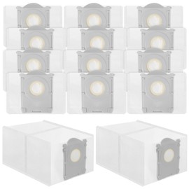 14 sacchetti per aspirapolvere Ecovacs X8/X9 Pro Omni, T50/T50 Pro/T50 Max Pro Omni, T30C Pro Omni, T80 Omni, set di accessori per sacchetti di ricambio, sacchetti antibatterici per aspirapolvere