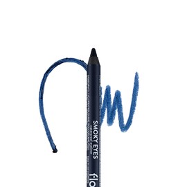 Flormar Smoky Eyes Waterproof Eyeliner - Eyeliner Waterproof Pen with Sponge Applicator - Highly Pigmented Eyeliner for Smoky Eyes & Precise Lines - 4 Royal Blue