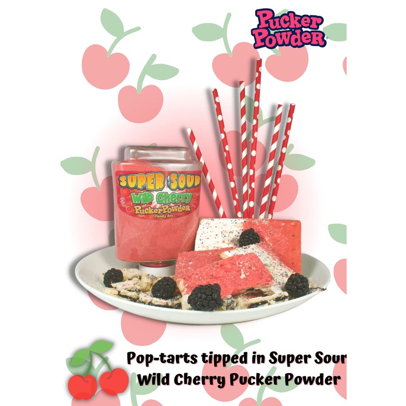 Pucker Powder Super Sour Wild Cherry,Party Favors - Weddings -