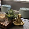Leheybia Meditation Statue - Dog Yoga Pose Statue, Garden Decor,