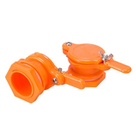 BeeCastle Pack of 2 Yellow Nylon Durable Honey Gate for Extractor,Honey Extractor Tap,Beekeeping Supplies