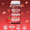 PureWellness PureWellness Creatine and BCAA Gummies - 5000mg Creatine Monohydrate,