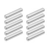 Yesallwas 10PCS 6mm x 30mm Dowel Pin Stainless Steel Shelf
